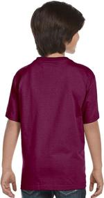 img 2 attached to Hanes TAGLESS ComfortSoft Crewneck T Shirt Boys' Clothing : Tops, Tees & Shirts