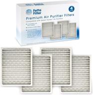 fette filter - hepa air purifier filter - compatible with 30928, 30057, 30059, 30067, 30078, 30079, 30124 - pack of 4 logo