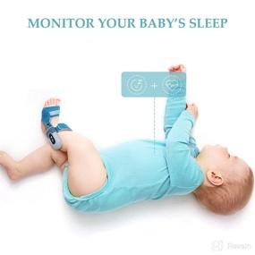 img 3 attached to 👶 Babytone Baby Sleep Monitor S1: Track Heart Rate, Oxygen Level, and Movement – Wearable Foot Monitor with Bluetooth and Free APP for 0-36 Months Infant's Sleep