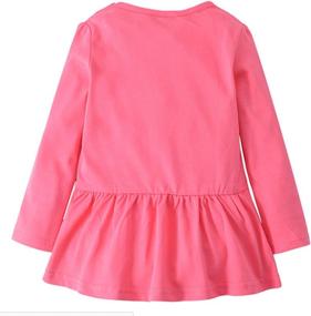 img 2 attached to Cartoon Cotton Clothes Toddler T Shirt Girls' Clothing : Tops, Tees & Blouses