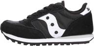 saucony kids original little black girls' shoes - athletic: comfortable and stylish footwear for active girls logo