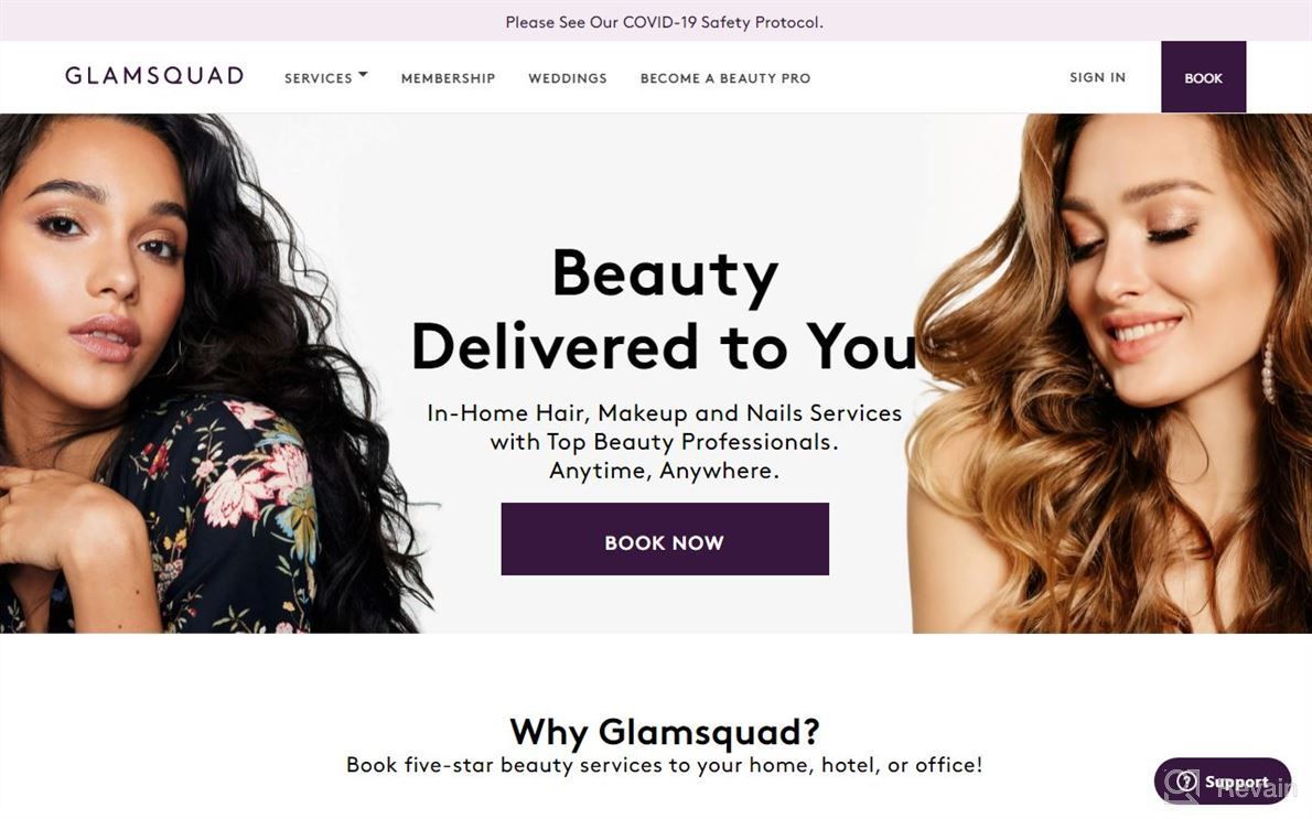 img 1 attached to Glamsquad review by Jaleel Pruitt
