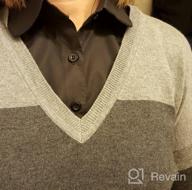 img 1 attached to Women'S Detachable Half Sleeve Blouse Shirt Top review by Kristen Narvaez