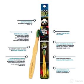 img 3 attached to Kids Bamboo Toothbrush Pack Biodegradable