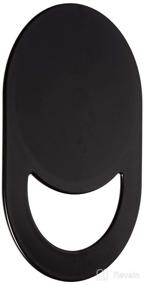 img 1 attached to Diane Black Handle Mirror - 10 Inches
