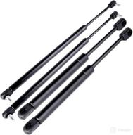 🚀 high-quality eccpp lift supports for jeep grand cherokee 1999-2004 - set of 4 gas springs shocks - compatible with 4699 4048 logo