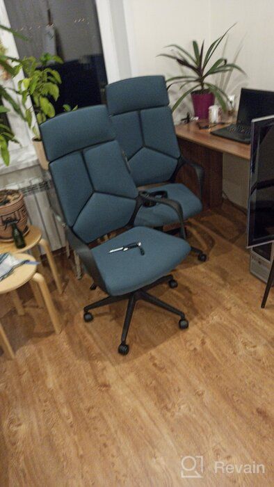 img 1 attached to 🪑 Brabix Prime EX-515 Office Chair | Textile Upholstery | Black review by Seunghyun Nahm ᠌