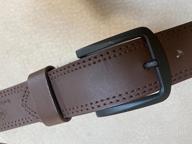 img 1 attached to Kolossus Belt For Men - Top Grain Leather Men'S Belts review by Larry Cho