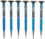 🔧 moody tools 6-piece reversible driver set: slot, philips, and screw extractor combo - model 58-0670 логотип