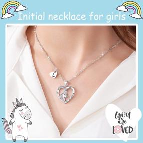 img 2 attached to Magical Shonyin CZ Unicorn Necklace - Perfect Gift For Daughter, Granddaughter Or Niece On Special Occasions