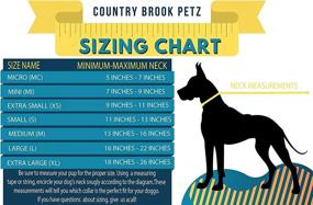 img 2 attached to 🐾 Discover Vibrant American-Made Dog Collars in 25+ Colors from Country Brook Petz