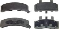 🏎️ wagner thermoquiet mx369 semi-metallic disc brake pad set: enhanced performance and durability логотип