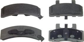 img 4 attached to 🏎️ Wagner ThermoQuiet MX369 Semi-Metallic Disc Brake Pad Set: Enhanced Performance and Durability