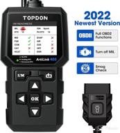 🚗 topdon al400 obd2 scanner: check engine light scan tool with o2 sensor, freeze frame, i/m readiness, and dtc lookup - ultimate diagnostic scanner for all obdii cars logo