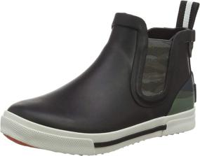 img 4 attached to Joules Rainwell Short Height Black Boys' Shoes ~ Boots