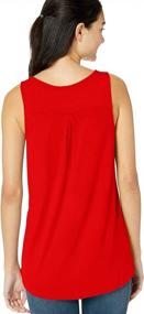 img 1 attached to A. Byer Women'S Juniors V-Neck Tank Top - Stylish & Comfortable