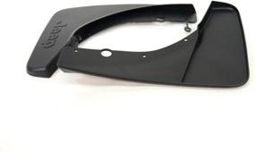 img 1 attached to 🧹 Mopar 82212020AD Splash Guard in Sleek Black Finish