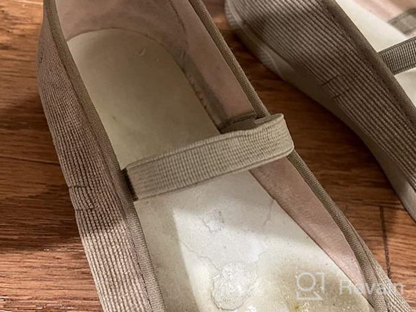 img 1 attached to 👧 Stylish and Comfortable Canvas Elastic Mary Janes - Shoes for Girls (Toddler/Little Kid) review by Amber Ramos