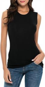img 3 attached to Get Your Summer Look With WOSALBA'S Sleeveless Women'S Camis In Soft Colors