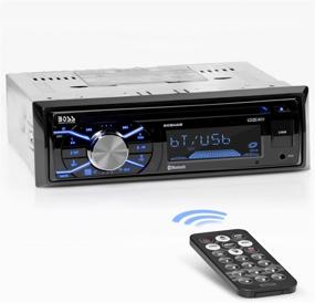 img 4 attached to 🚗 BOSS 508UAB Car Audio Stereo System: Single Din, Bluetooth, USB, Aux-in, Mechless, CD Player