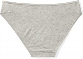 img 1 attached to Amazon Brand - Mae Women'S 3-Pack Modal Bikini Underwear