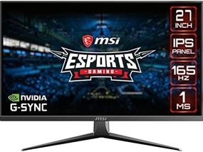 img 1 attached to MSI Compatible Refresh Optix MAG2732 1920X1080, 165Hz, Wide Color Gamut (SRGB), Anti-Glare, On-Screen Display (OSD), HD