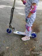 картинка 1 прикреплена к отзыву Kickstart Fun And Adventure With ChromeWheels Deluxe 2-Light Up Wheel Kick Scooter For Kids - Adjustable Height And Kickstand Included For Safe Riding Experience! от Chris Tisdale