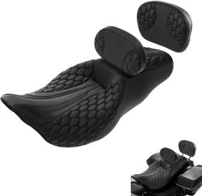 img 4 attached to 🚲 Modified C.C. RIDER Touring Seat - Enhanced Compatibility with Harley Davidson Touring Models Road King, Street Glide, Road Glide, Electra Glide CVO (2009-UP)