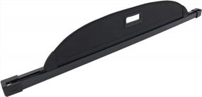 img 1 attached to Secure Your Kia Ev6 2022 Trunk With MotorFansClub Cargo Cover - Retractable Security Shield Shade In Black