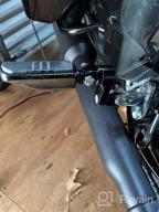 img 1 attached to Aluminum Foot Pegs Footrest Footboards Compatible With Harley Davidson Touring Electra Glide Softail & Dyna Yamaha Suzuki Kawasaki Honda review by Derick Carpenter