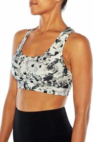 img 2 attached to Marika Women'S Avianna Medium Impact Sports Bra: Maximum Support For Your Workouts!