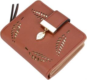 img 4 attached to Womens Leather Medium Wallet Clutch Women's Handbags & Wallets at Wallets