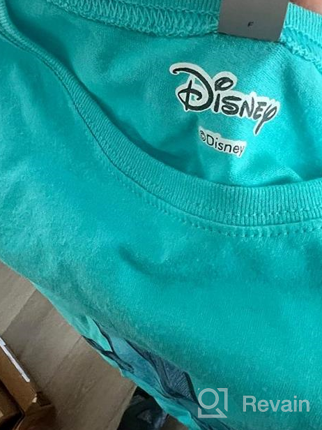 img 1 attached to 👕 Disney Lilo &amp; Stitch Simply Stitch Girl's Solid Crew T-Shirt review by Chris Budenski