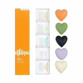 img 4 attached to Ethique Body Sampler For All Skin Types - Eco-Friendly, Sustainable, Plastic Free - 5 Travel Size Body Bars