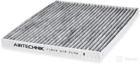 img 3 attached to Premium AirTechnik CF11819 Cabin Air Filter: Activated Carbon, Fits Chevy Captiva, Equinox, GMC Terrain, Hyundai Azera, Santa Fe, Sonata, KIA Cadenza, Optima, Sedona, Saturn Vue