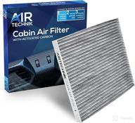 premium airtechnik cf11819 cabin air filter: activated carbon, fits chevy captiva, equinox, gmc terrain, hyundai azera, santa fe, sonata, kia cadenza, optima, sedona, saturn vue logo