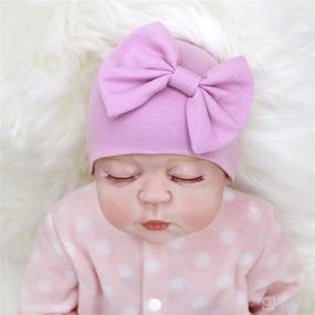 img 1 attached to Sarfel Headbands Turbans Newborn Toddler Baby Care - Hair Care