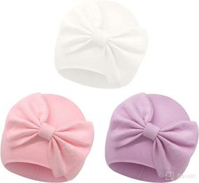 img 4 attached to Sarfel Headbands Turbans Newborn Toddler Baby Care - Hair Care