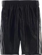 men's elastic waist sports athletic basketball shorts by gioberti logo
