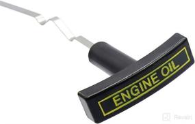 img 1 attached to High-Performance Engine Oil Level Dipstick Indicator for Ford F350 F450 F550 Excursion 7.3L Diesel | Replaces OEM Part F81Z-6750-DA 917-371