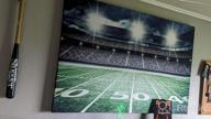 img 1 attached to Football Stadium Field Light Night Soccer Turf Home Decor Wall Tapestry 60X80 Inches review by Jose Smith