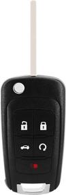 img 4 attached to 🔑 Keyless Entry Remote Replacement with 5 Buttons for Chevy Camaro Malibu Sonic Equinox Impala Cruze Car Key Fob and Other Vehicles - FCC ID: OHT01060512