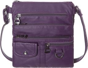 img 4 attached to Jonvikki Small Crossbody Synthetic Leather Women's Handbags & Wallets at Crossbody Bags