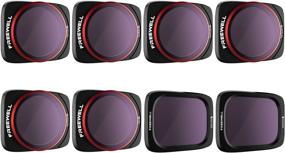 img 1 attached to 📸 Enhanced All Day - 4K Series –8Pack ND, ND/PL, CPL Filters for Seamless Compatibility with Air 2S Drone