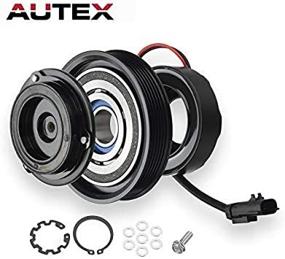 img 4 attached to AUTEX A/C Compressor Clutch Assembly Kit For 01-03 Chrysler Voyager 01-07 Chrysler Town & Country 01-07 Dodge Caravan 01-07 Dodge Grand Caravan