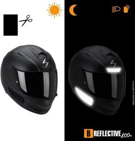 img 2 attached to REFLECTIVE Reflective Visibility Universal Motorcycle Motorcycle & Powersports ~ Accessories