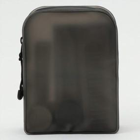 img 1 attached to 🖤 Efficient Organization with MUJI's Self Supporting Cosmetics Pouch Black