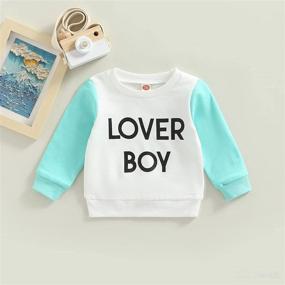 img 3 attached to 👶 Adorable Baby Girls Mama is My Bestie Print Sweater: Stylish Long Sleeve Pullover Top for Fall and Winter