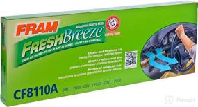 img 2 attached to 🚗 Enhance Your Car's Air Quality with FRAM Fresh Breeze Cabin Air Filter Replacement - CF8110A | Easy Install, Advanced Arm and Hammer Baking Soda Technology | Ideal for Select Audi and VW Vehicles