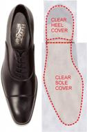 4 упаковки bettli sole sticker - кристально чистые самоклеящиеся подушечки для защиты от скольжения обуви логотип